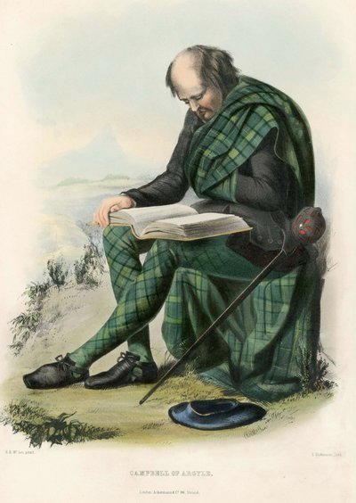 Campbell of Argyll, from The Clans of the Scottish Highlands by Robert Ronald McIan